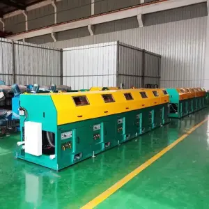 High Speed Automatic Straight Type Steel Wire Drawing Machine