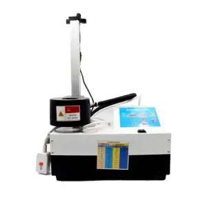 PLC-controlled High Efficiency Shrink Fit Machine for CNC Lathe/Milling Cat40 BT40 Tool Holder Electric Lift Heat Function 5KW