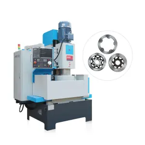 GH-400B CNC Vertical Surface Grinder Circled Shape Blades Grinding Machine