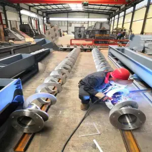 Stainless Steel Spiral Shaft Spiral Blade / Shaft Screw Blade