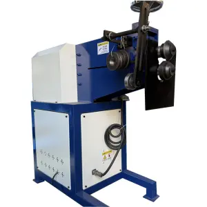 Electric Reel Wire Machine Electric Flange Machine Round Tube bar Press Small Chimney bar Press