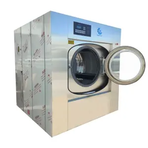 High-Efficiency Electric Industrial Laundry Washer for Healthcare Centers Textile Washing Equipment