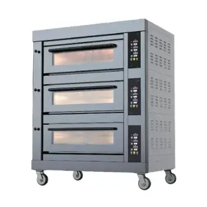 Bakery Equipment Commercial Electric Automatic Bread Baking Oven for Restaurant