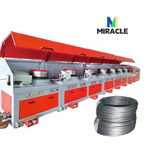 High Carbon Water tank Type Wet Wire Drawing Machine Steel Machine Drum Drawing Wire Machine for Welding Wire Production Line