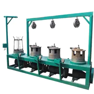 Automatic High-Speed Steel Wire Drawing Machine 380V 11-22k Low Noise High for Construction Industry PLC