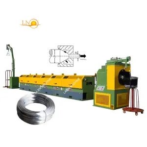 High Speed Wire Drawing Machine for Drawing High and Low Carbon Steel Wire High Technology Straight Line
