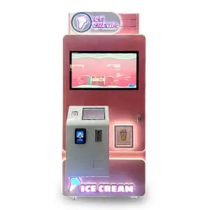 Ice Cream Machine Self Service Vending Equipment