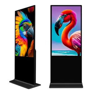 Vertical Business Electronic Equipment Commercial Machine 50 65 Inch Touch Screen Digital Display Board Signage Adevetising