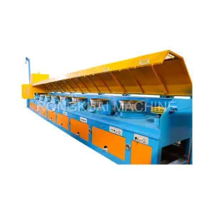 Straight Line High Speed Wire Drawing Machine with Annealing for Construction