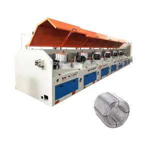 Construction Galvanized Making Electric Type Copper Straight Line Wire Drawing Machine