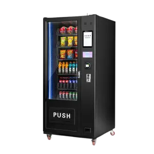 Commercial Snack Vending Machine Morden Unique Small Soda Beverage Snack Vending Machines With QR Cashless Coin Bank Card Pay