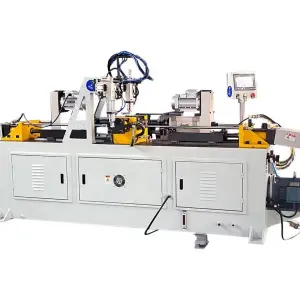Double Head Automotive Car Headrest Spining End Forming Machine