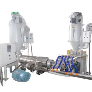 Spiral Reinforced PVC Flexible Hose Making Machines PVC STEEL WIRE HOSE EXTRUER LINE