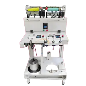 Winding Machine Mini Double Spindles Electric Yarn Twisting and Rewinding Machine