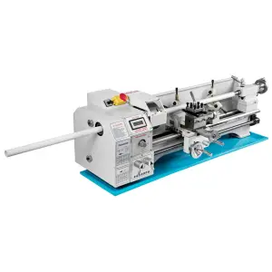 Metal Wood Turning Mini Machine 220x600mm 1100W CNC Lathe Machine Metal Spinning Machine