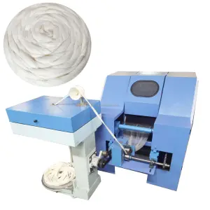 Automatic Small Cotton Sliver Making Combing Spinning Machine Mini Wool Carding Machine