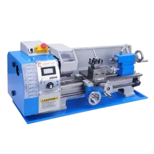 TC210 400mm Mini Brushless Motor Manual Metal Lathe Machine for Home Use with Low Noise