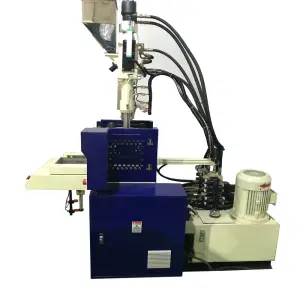 Eyeglasses Single Slide Table Vertical Injection Molding Machine 25T