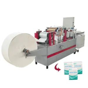 Napkin Tissue Making Machine Small Napkins Printing Machine