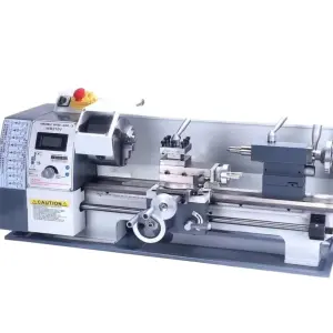 110v 220v Engine Metal Working Bench Lathe WM210V Mini Manual Lathe Machine