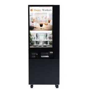 Iced Coffee Vending Machine with Card Payment Vending Machine Self-service Coffee