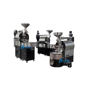 Automatic Coffee Bean Production Line Full Automatic Coffee Bean Roaster Machine