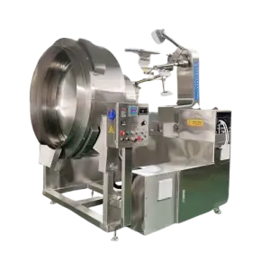 Commercial Stainless Steel Mixing Candy Sugar Cane Syrup Boiling Planetary Jacket Kettle Caramel Making Cooking Pot Machine