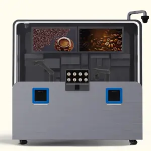 YHY-CR02 Coffee Robots with Latte Art Function Both Arms Can Simultaneously Make Coffee for Commercial Use