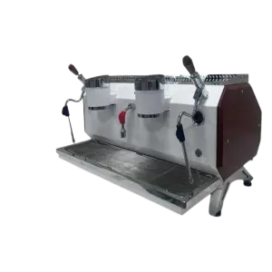 Professional HighQuality Semi Automatic 2 Group Commercial Cappuccino Coffee Machine Moka Espresso Coffee Maker Machine for Cafe