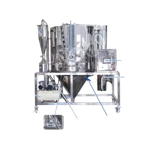 Industrial Instant Coffee Powder Make Machine Production and Process Line Spray Dryer for Solt