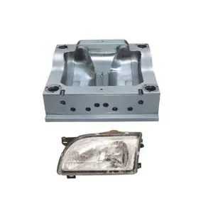 Auto Parts Plastic Moulding Tool Maker Car Helmet Lamp Injection Mould Vehicle Mould Injection Pplasticnjection Plate Metal