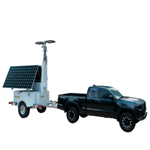 High Efficiency 190LM/W Solar Light 350° Pan & 150° Tilt Rotation for Outdoor Area Lighting