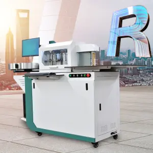 Aluminum Profile 3d Letters Making Machine Led Neon Sign Letter Automatic Channel Letter Bender Machine