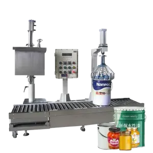 200KG All-purpose Glue Filling Machine Manual Barrel Filling Machine-intelligent Automatic Liquid Filling Machine