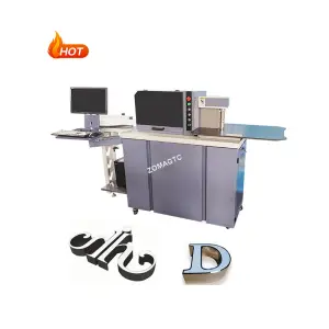 3D Metal Signage Advertising Automatic Aluminum Strip Bender Letter Sign Making Machine Channel Letter Bending Machine