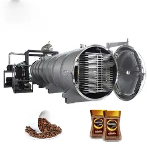 - Large Industrial Grade High Yield Freeze Dryer Lyophilizer for Freeze Dried Coffee and Milk