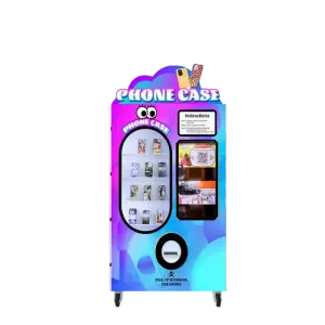 HEROVR Airport Lounge Clear Transparent Phone Case Vending Machine with Travel-Friendly Designs
