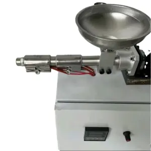 SJ15 Desktop Extruder Small Plastic Extruder for Lab Extrusion Machine 3D Printer Filament Extruder Machine With Single Screw