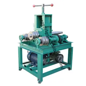Vegetable Greenhouses 76 Type Vertical Electric Pipe Bender Stainless Steel Iron Square Tube Arc Bending Machine