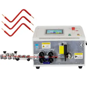 1-16mm2 Wire Stripping and Bending Machine EW-08B Fully Automatic 2D U/Z Shape Bending Machine