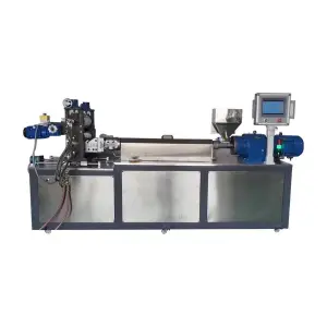 Plastic Extruder/PVC Sheet Making Machine for Lab PE PU TPU TPE Sheet Production Line