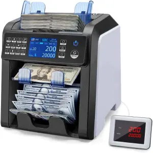 AL-950 ARS Bill Counter Mix Bill Value Money Cash Count Money Counting Machine