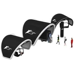 CATC Outdoor Gazebos Inflatable Waterproof Canopy Tent Advertising Inflatable U-shaped Tent for