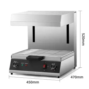 Commercial Electric Automatic Lift Broiler Kitchen Equipment Salamander Grill Fish Meat Machine
