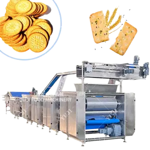 Food Automatic Soft and Hard Biscuit Production Line Soda Biscuit Making Machine Chocolate Biscuit Molding Machine