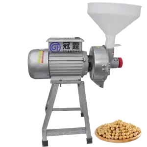 Electric Feed Milling Machine Wet and Dry Wheat Grain Corn Crusher Corn Grain Rice Coffee Bean Wheat Flour Mill Grain Grinder