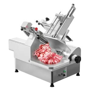 18.4 Inches Fully Automatic Beef Lamb Pork Roll Frozen Meat Slicer Cutter Electric Cutting Machine