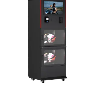 DKM Automatic Bike Motorcycle Helmet Dry Cleaner Disinfecting Sanitation Helmet Cleaning Vending Machine Vendo Machine