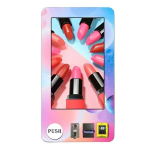 Wall Mounted Lash Vending Machine With Touch Screen Beauty Makeup Cosmetics Vending Machine With Credit Card