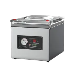 Small Desktop Single Chamber Food Vacuum Packing Machine Meat Grains Vacuum Sealer Packing Machine